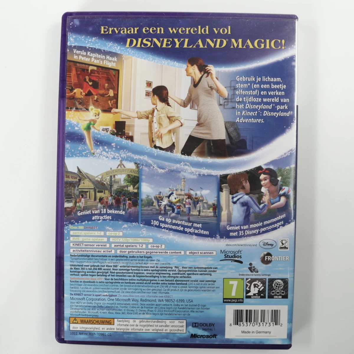 Xbox 360 - Disneyland Adventures - productfoto 3