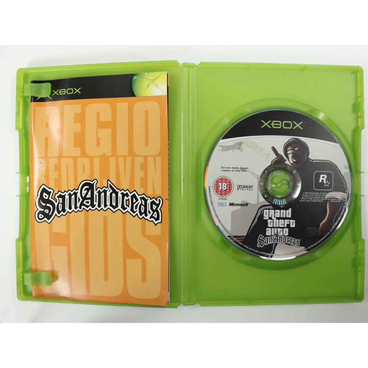 Xbox Classic - Grand Theft Auto: San Andreas - productfoto 2