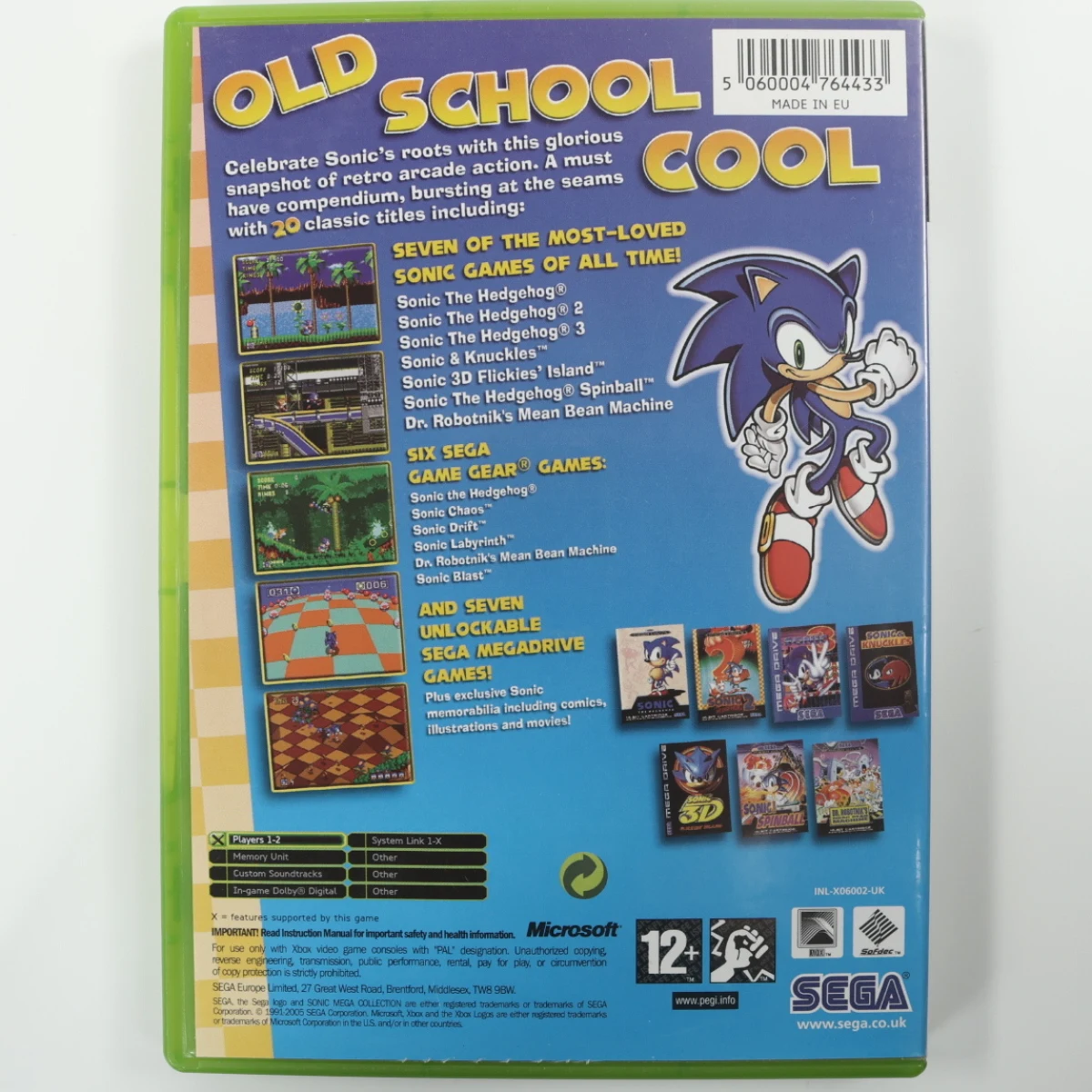 Xbox Classic - Sonic Mega Collection Plus - Sonic Team - productfoto 3