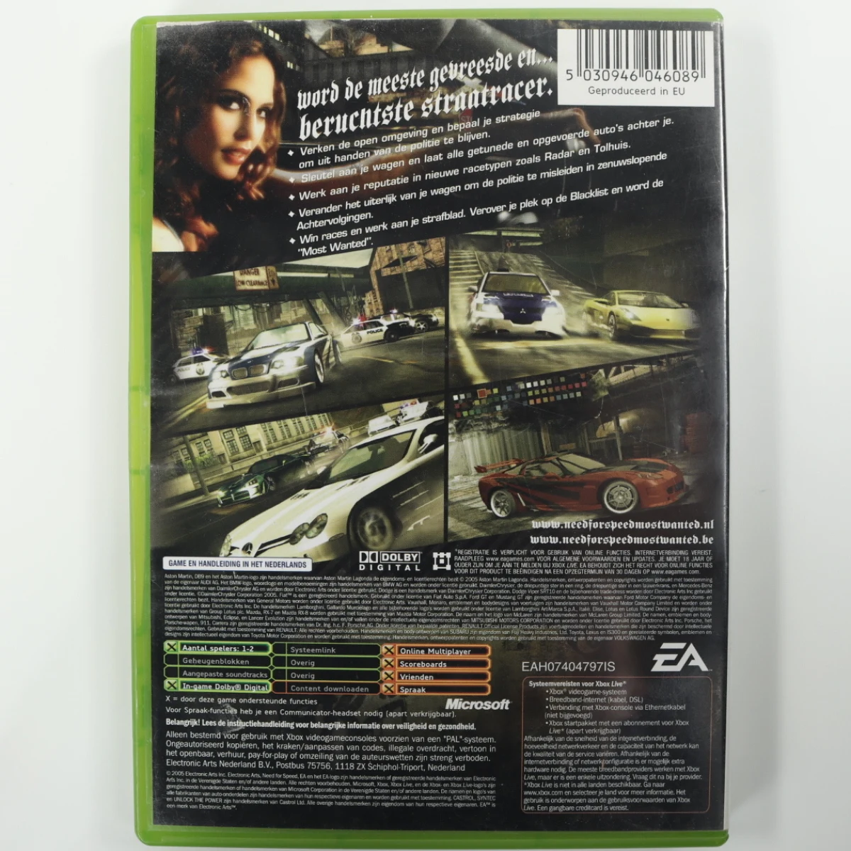 Xbox Classic - Need for Speed: Most Wanted - productfoto 3