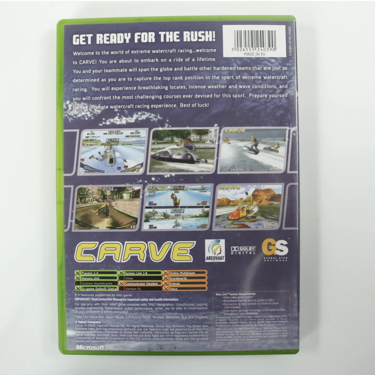 Xbox Classic - Carve - productfoto 3