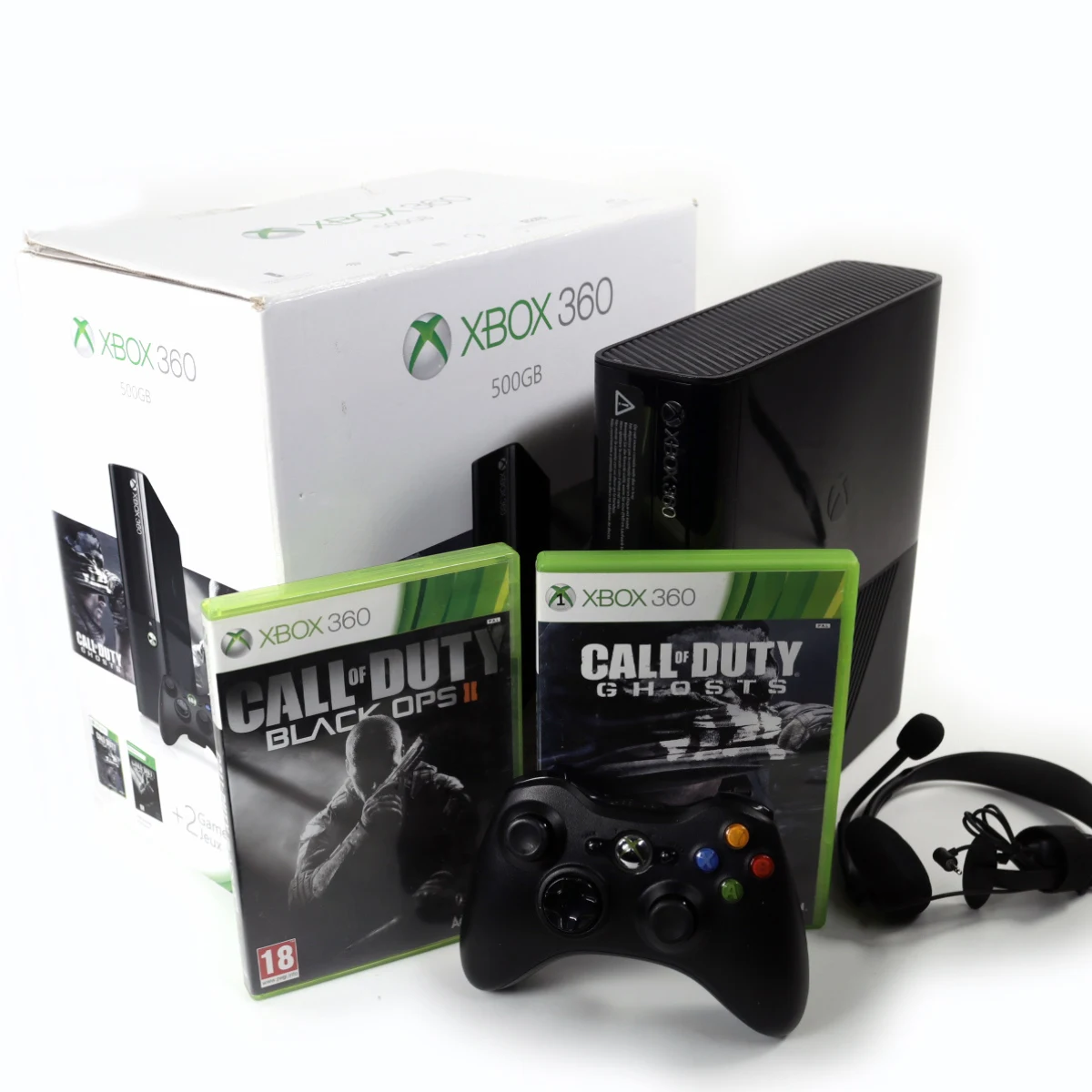 Xbox 360 - New Slim [500GB / Compleet in doos] - Nieuw - productfoto 2