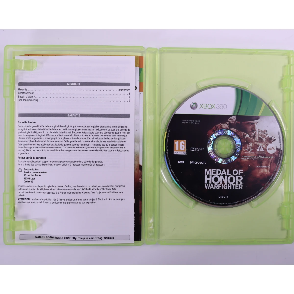 Xbox 360 - Medal of Honor Warfighter - productfoto 3