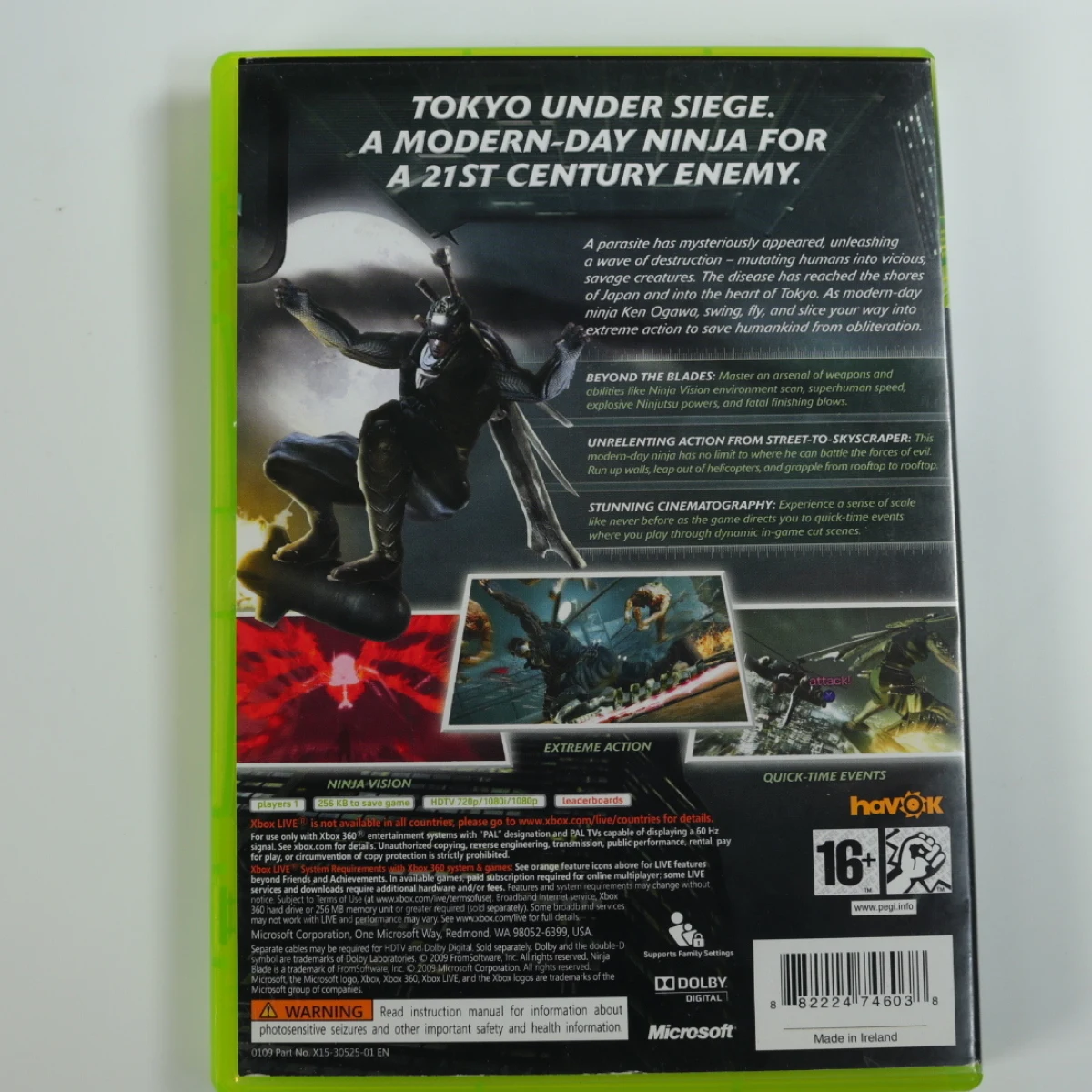 Xbox 360 - Ninja Blade - productfoto 3