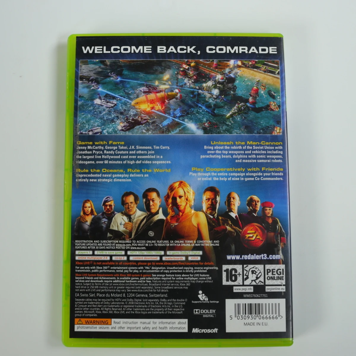 Xbox 360 - Command & Conquer: Red Alert 3 - productfoto 3