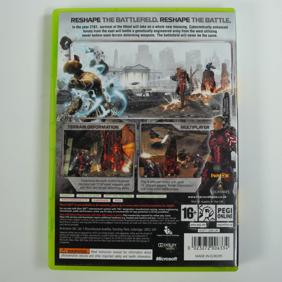 Xbox 360 - Fracture - productfoto 3