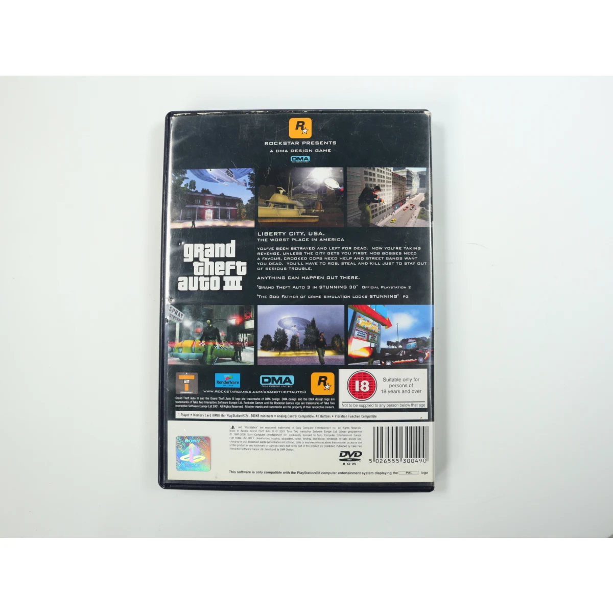 PlayStation 2 - Grand Theft Auto III - Rockstar Games - productfoto 2