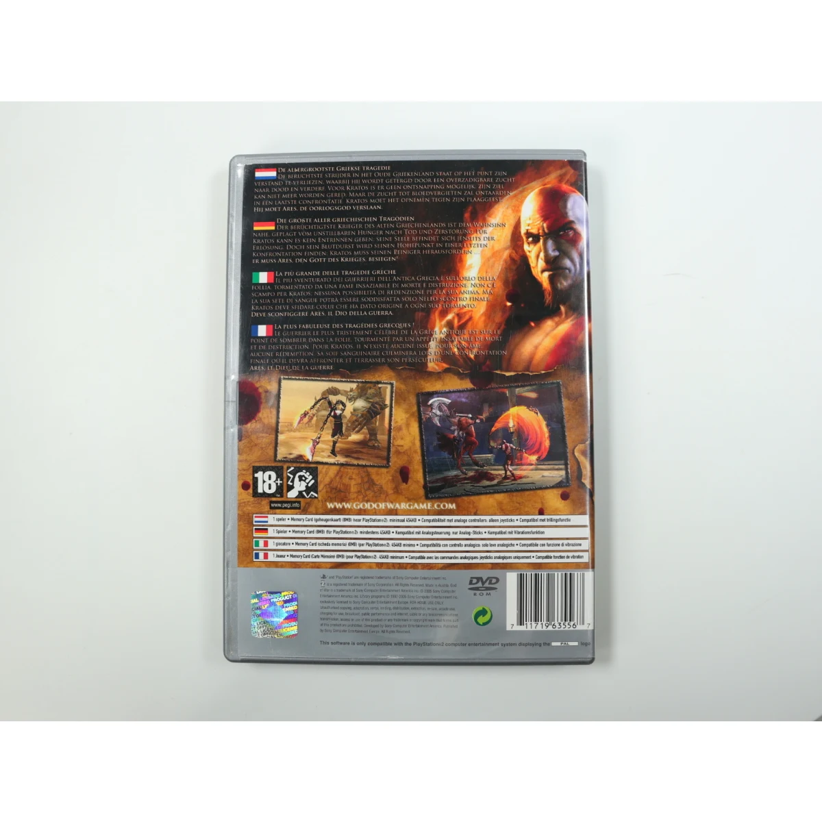 PlayStation 2 - God of War [Platinum] - productfoto 2
