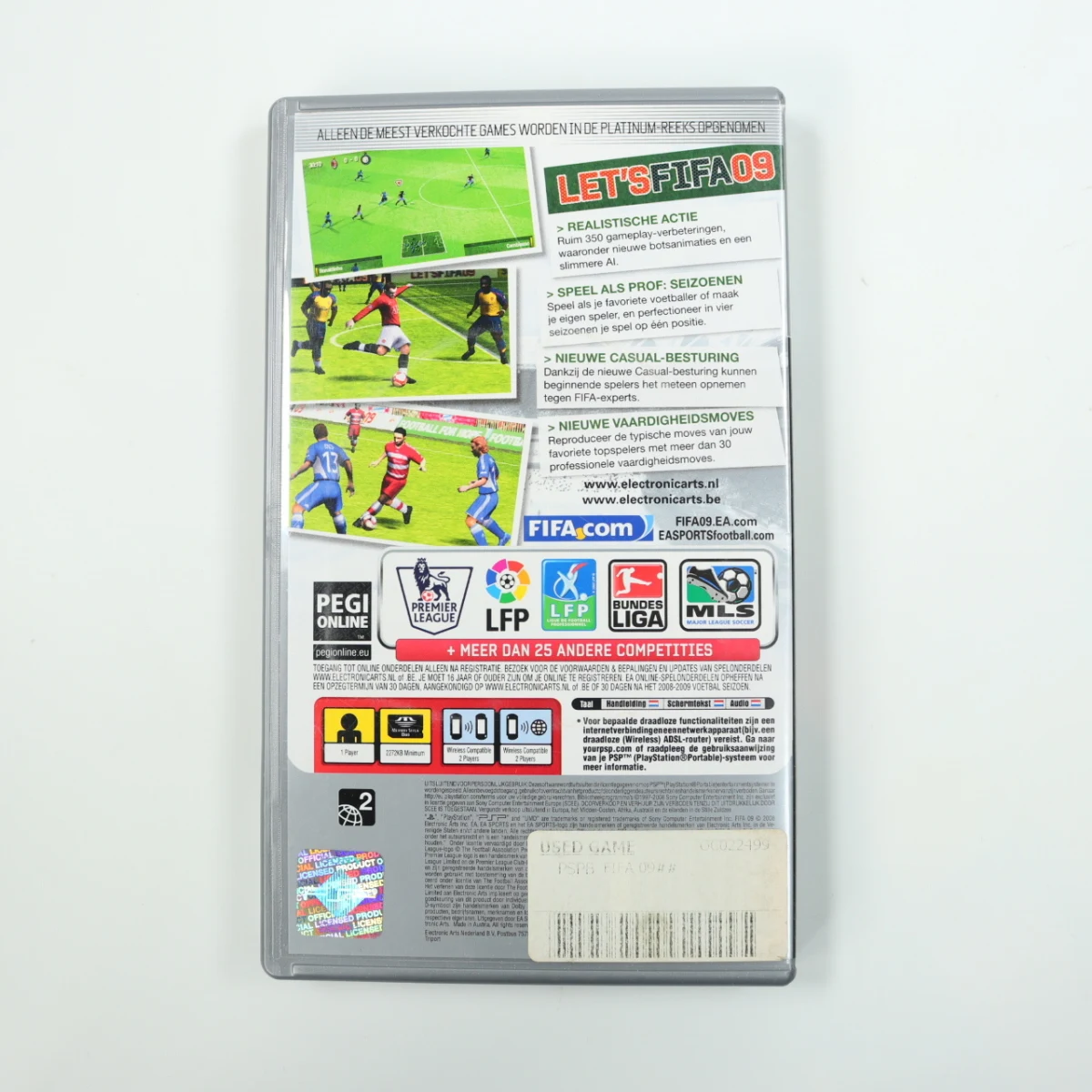 PSP - FIFA 09 [Platinum Hits] - productfoto 2