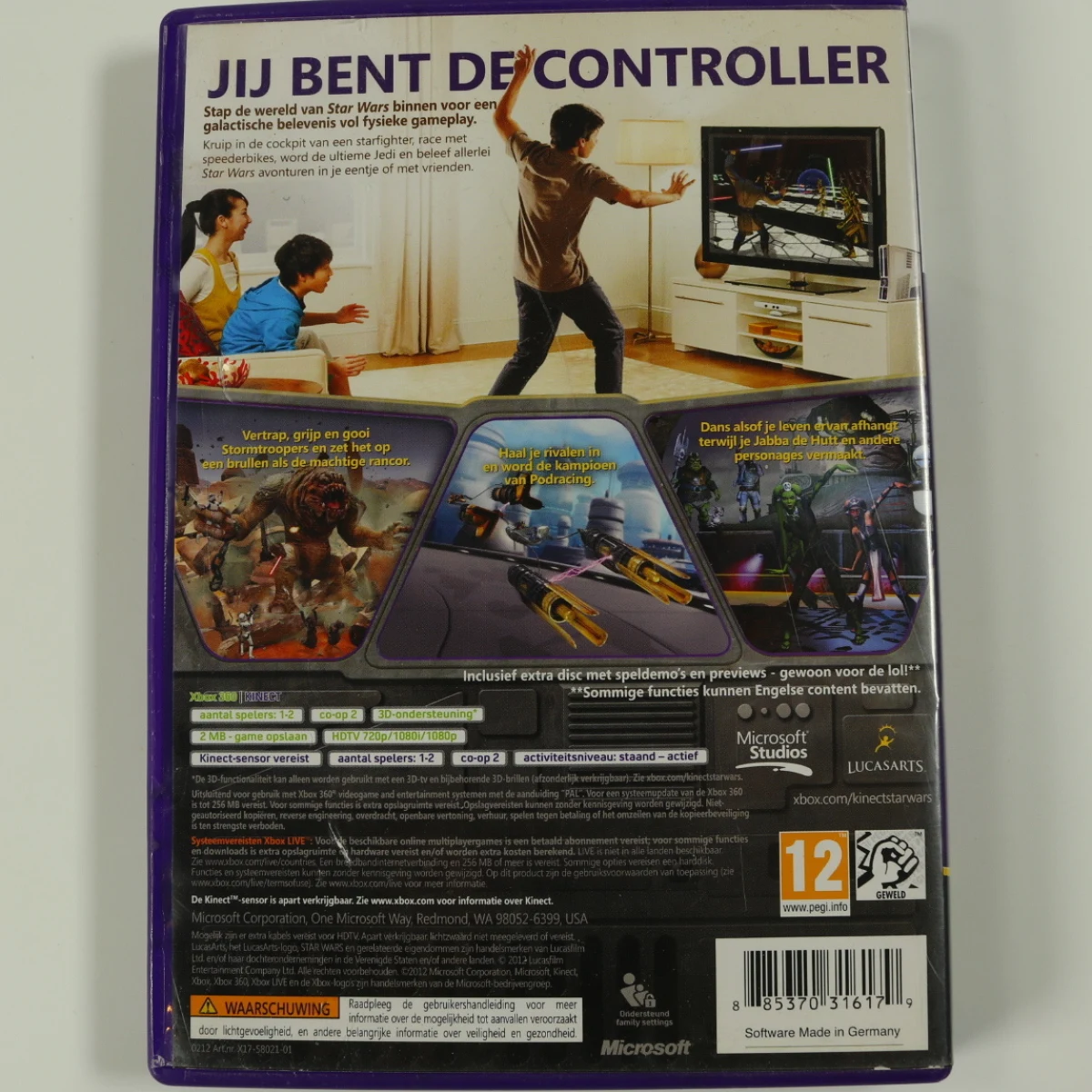 Xbox 360 - Kinect Star Wars - productfoto 3