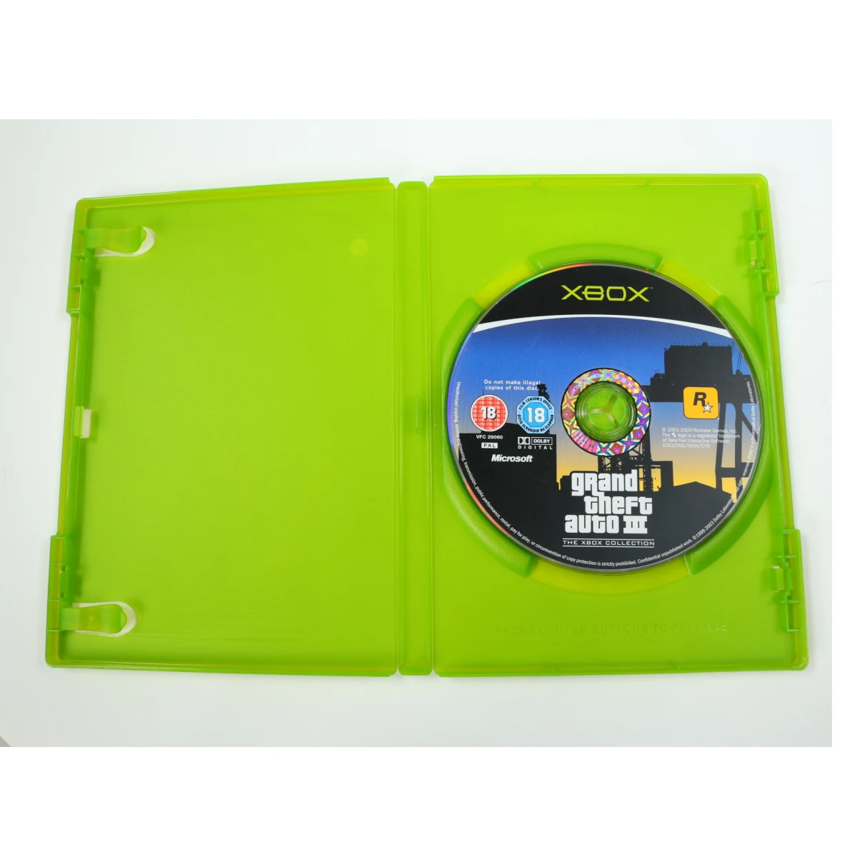 Xbox Classic - Grand Theft Auto III [No manual] - productfoto 3