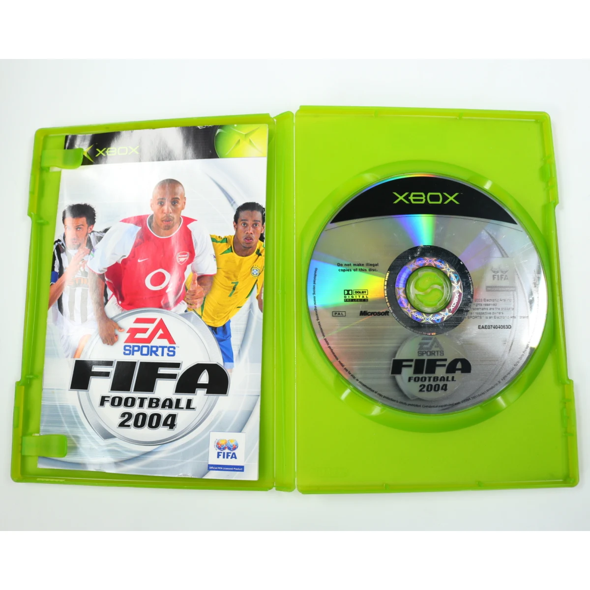Xbox Classic - FIFA Football 2004 - productfoto 3