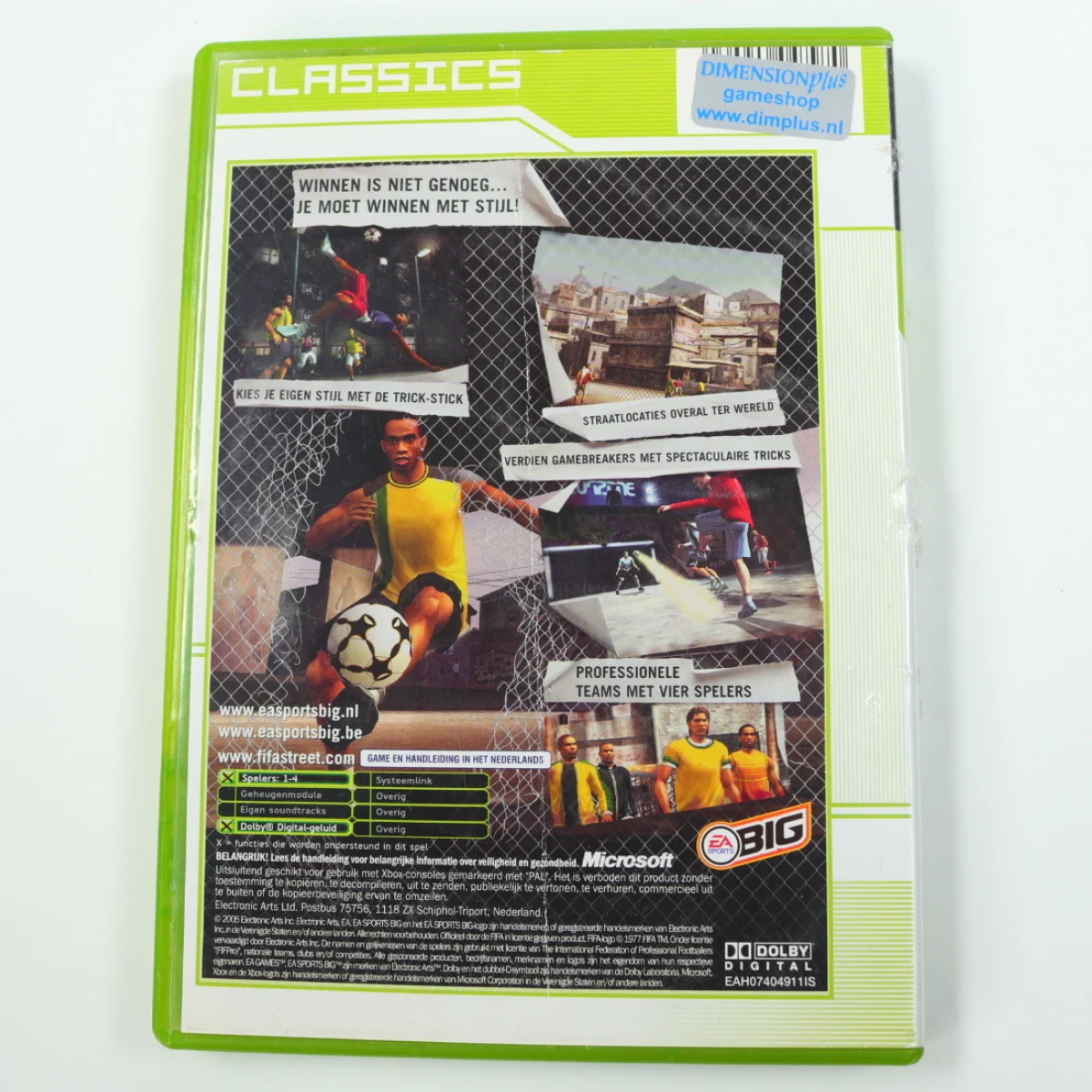 Xbox Classic - FIFA Street [Classics] - productfoto 2