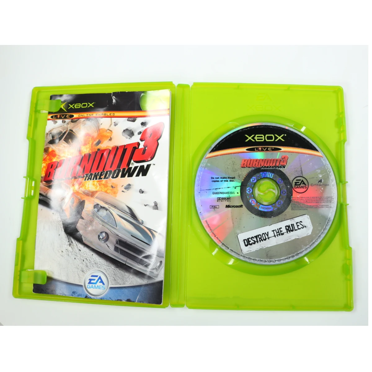 Xbox Classic - Burnout 3 Takedown - productfoto 3