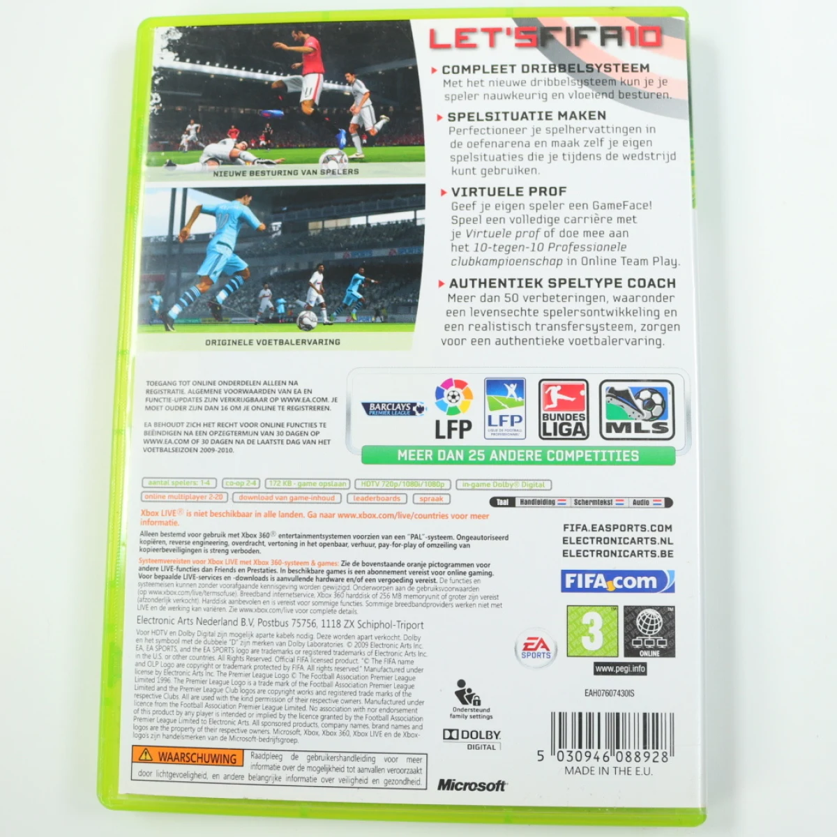 Xbox 360 - FIFA 10 [Classics] - productfoto 2