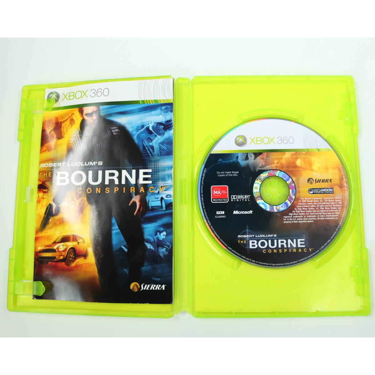 Xbox 360 - Robert Ludlum's The Bourne Conspiracy - productfoto 3