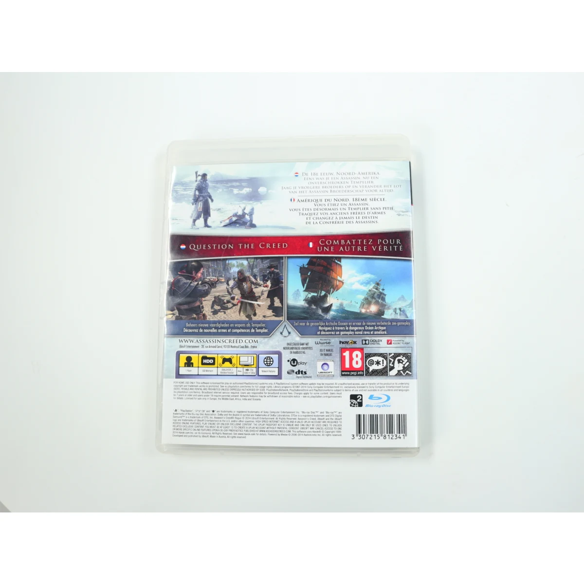 PlayStation 3 - Assassin's Creed: Rogue - productfoto 2