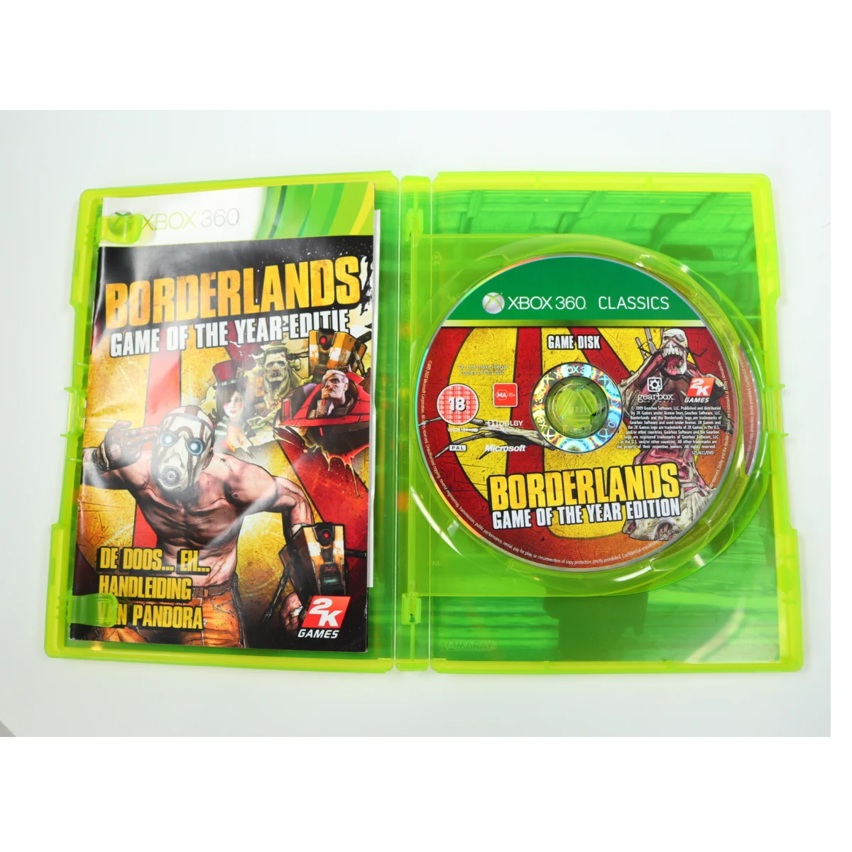 Xbox 360 - Borderlands [Game of the Year Edition] - productfoto 3