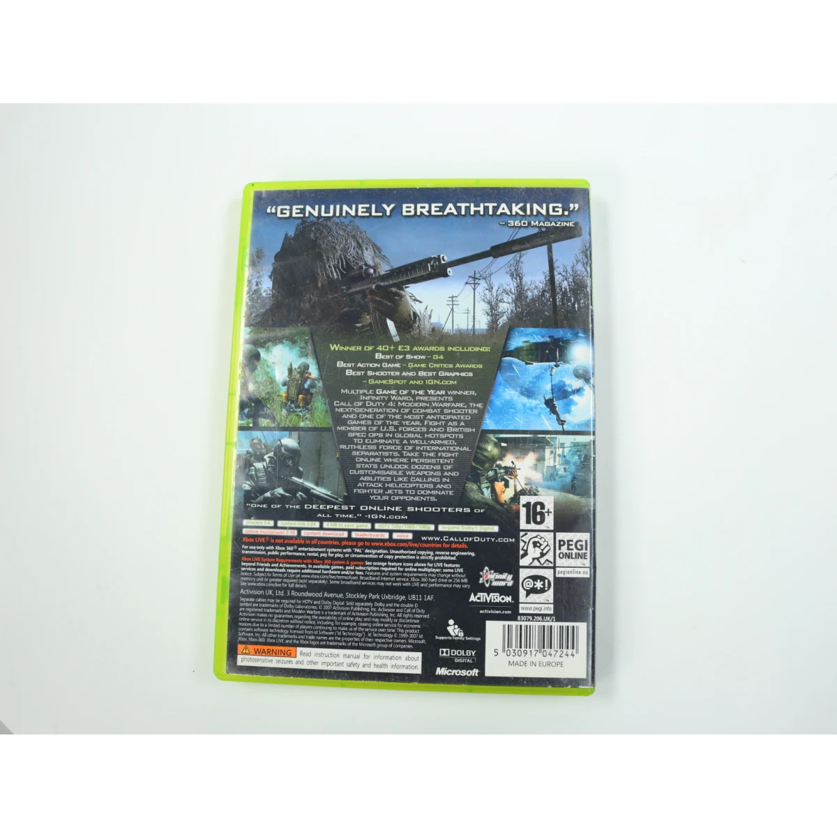 Xbox 360 - Call of Duty 4: Modern Warfare - productfoto 2
