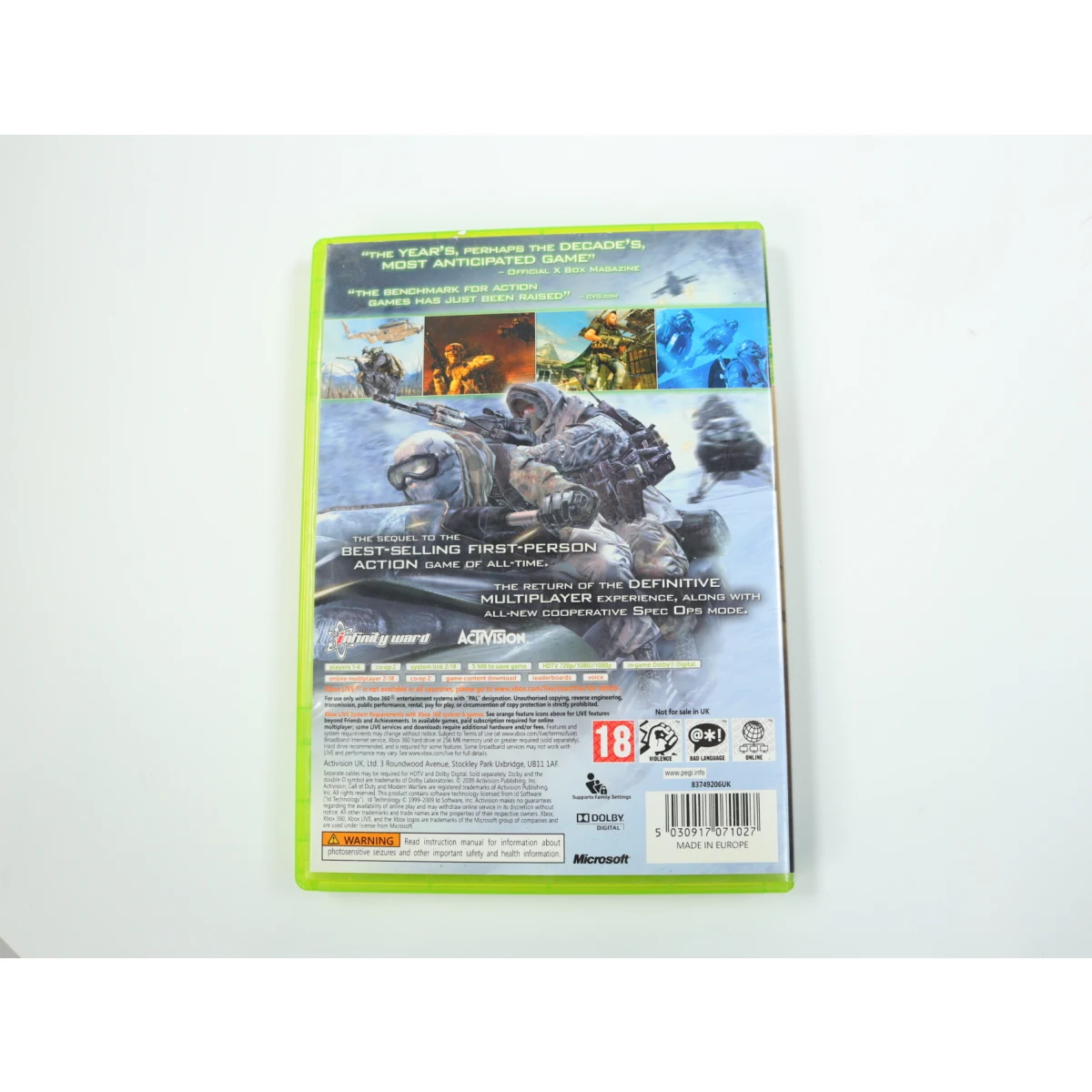 Xbox 360 - Call of Duty: Modern Warfare 2 - productfoto 2