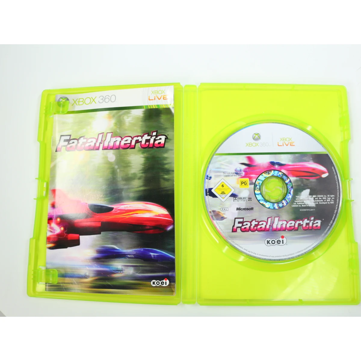 Xbox 360 - Fatal Inertia - productfoto 3