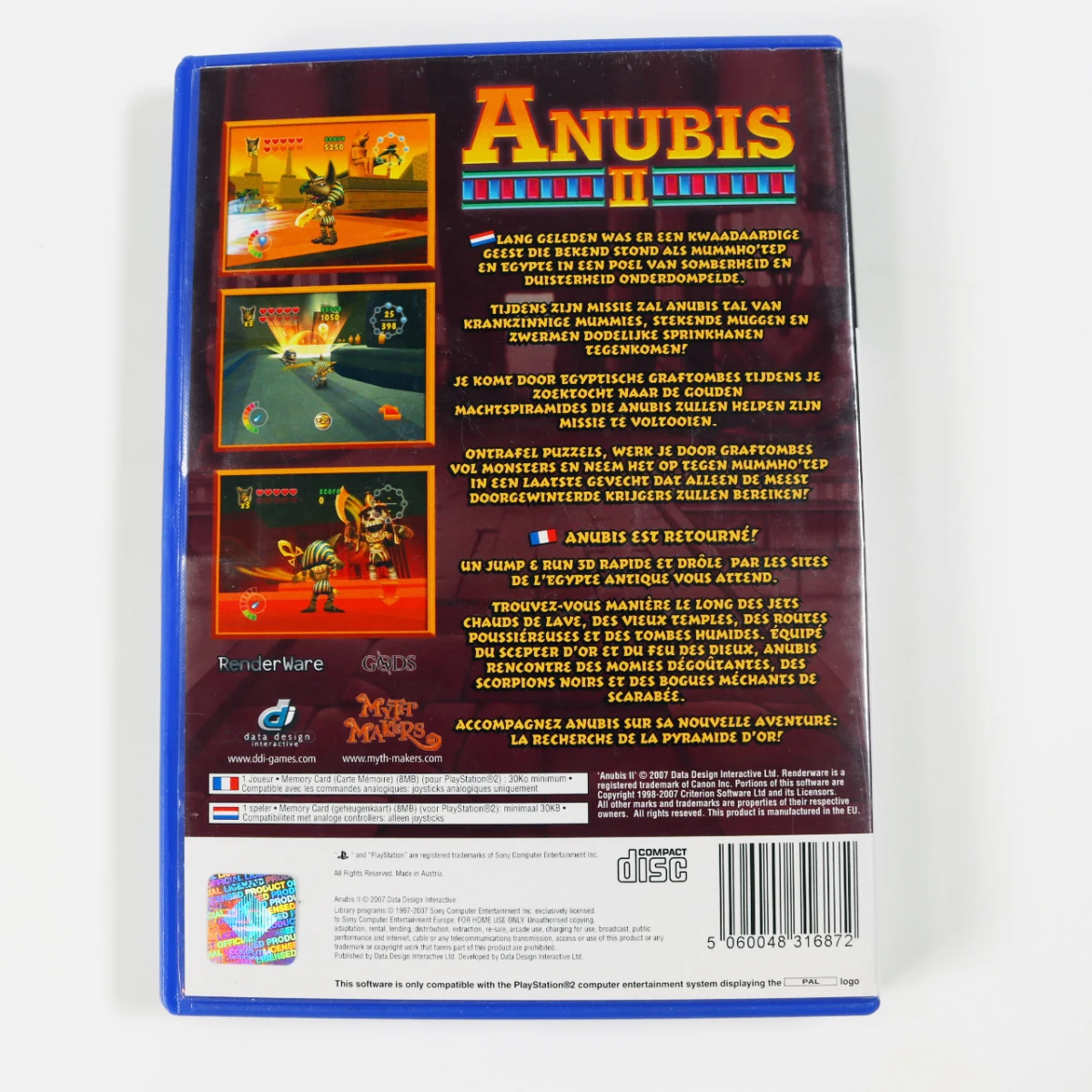 PlayStation 2 - Anubis II - productfoto 2