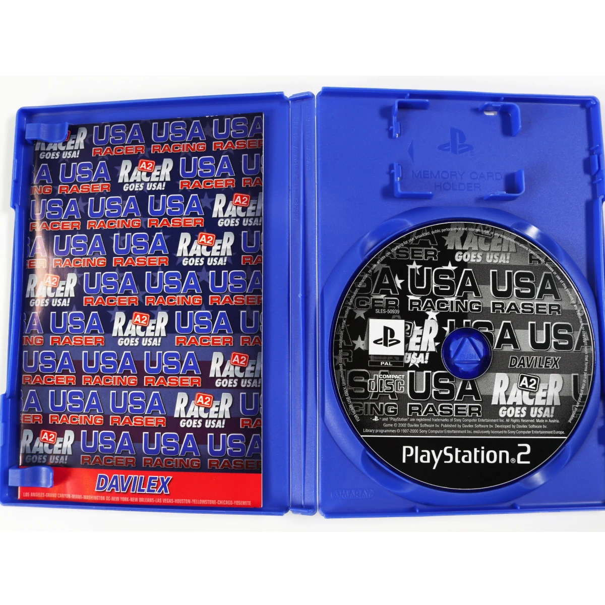 PlayStation 2 - A2 Racer Goes USA - productfoto 3