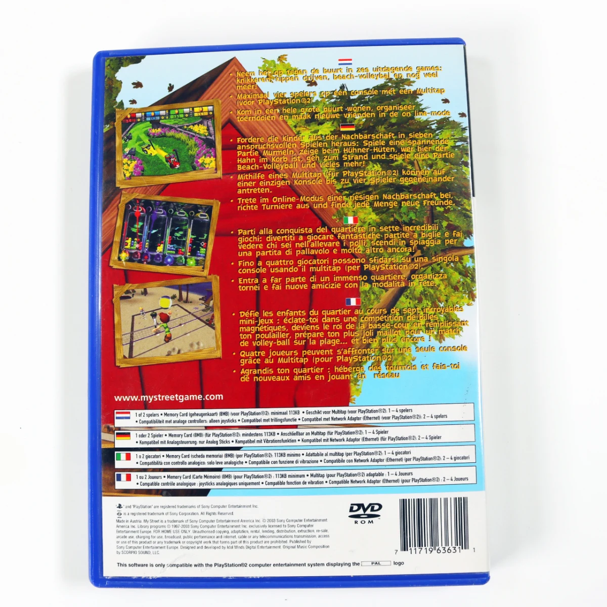 PlayStation 2 - My Street - productfoto 2
