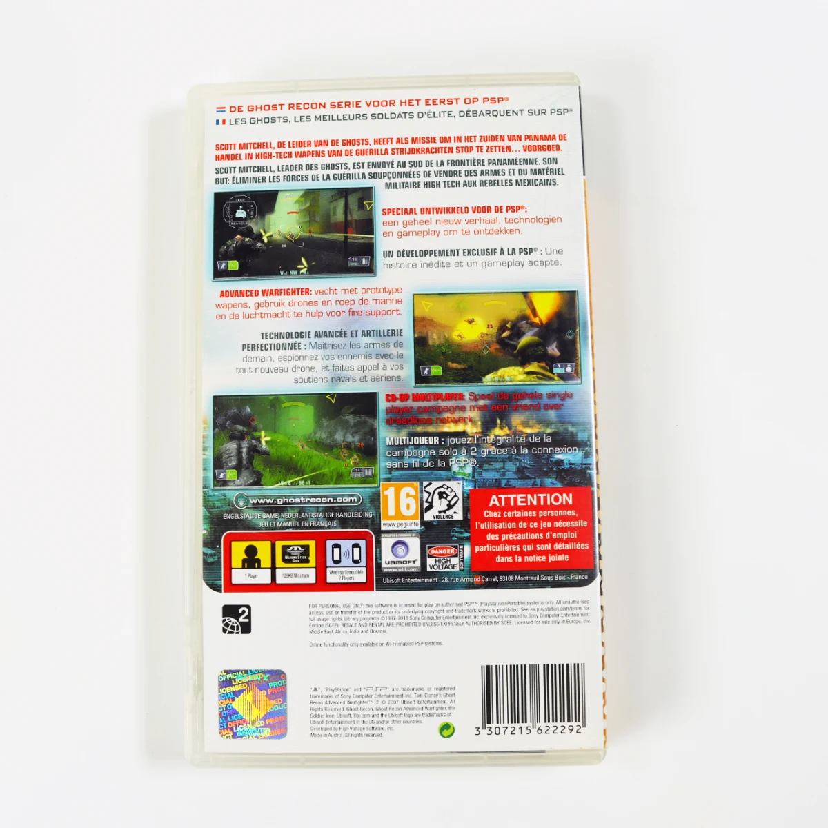 PSP - Tom Clancy's Ghost Recon 2 [Essentials] - productfoto 2