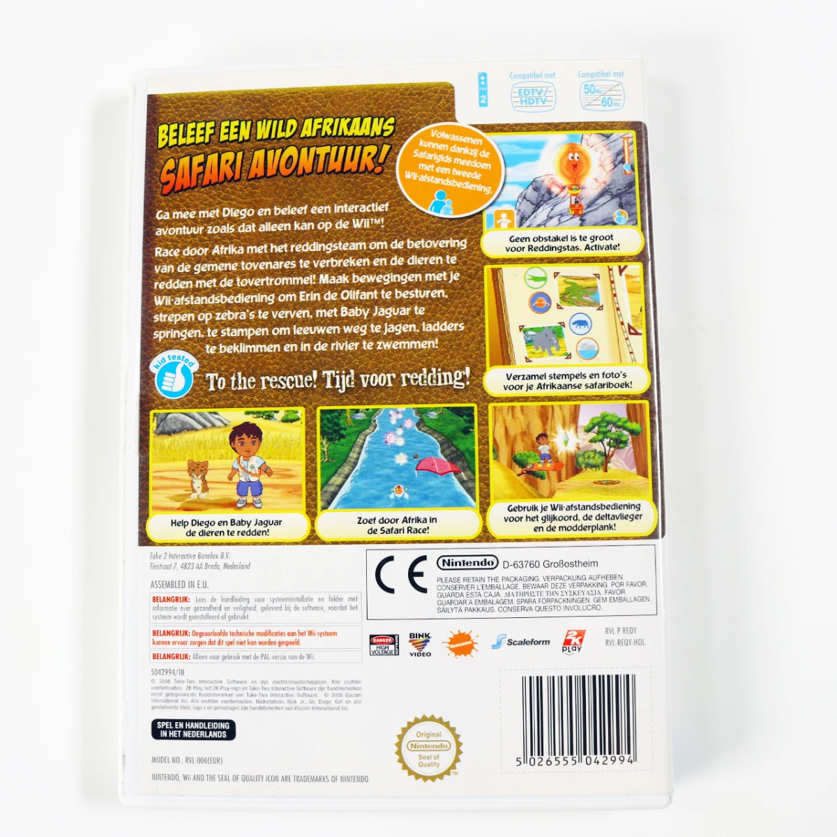 Wii - Safari Avontuur - productfoto 2