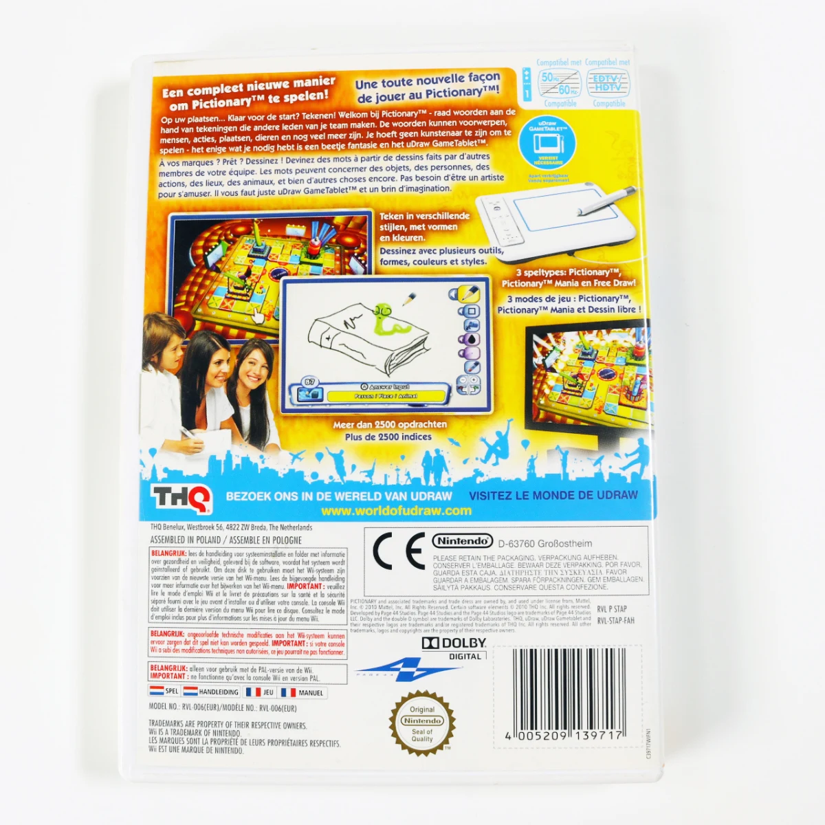 Wii - Pictionary - productfoto 2