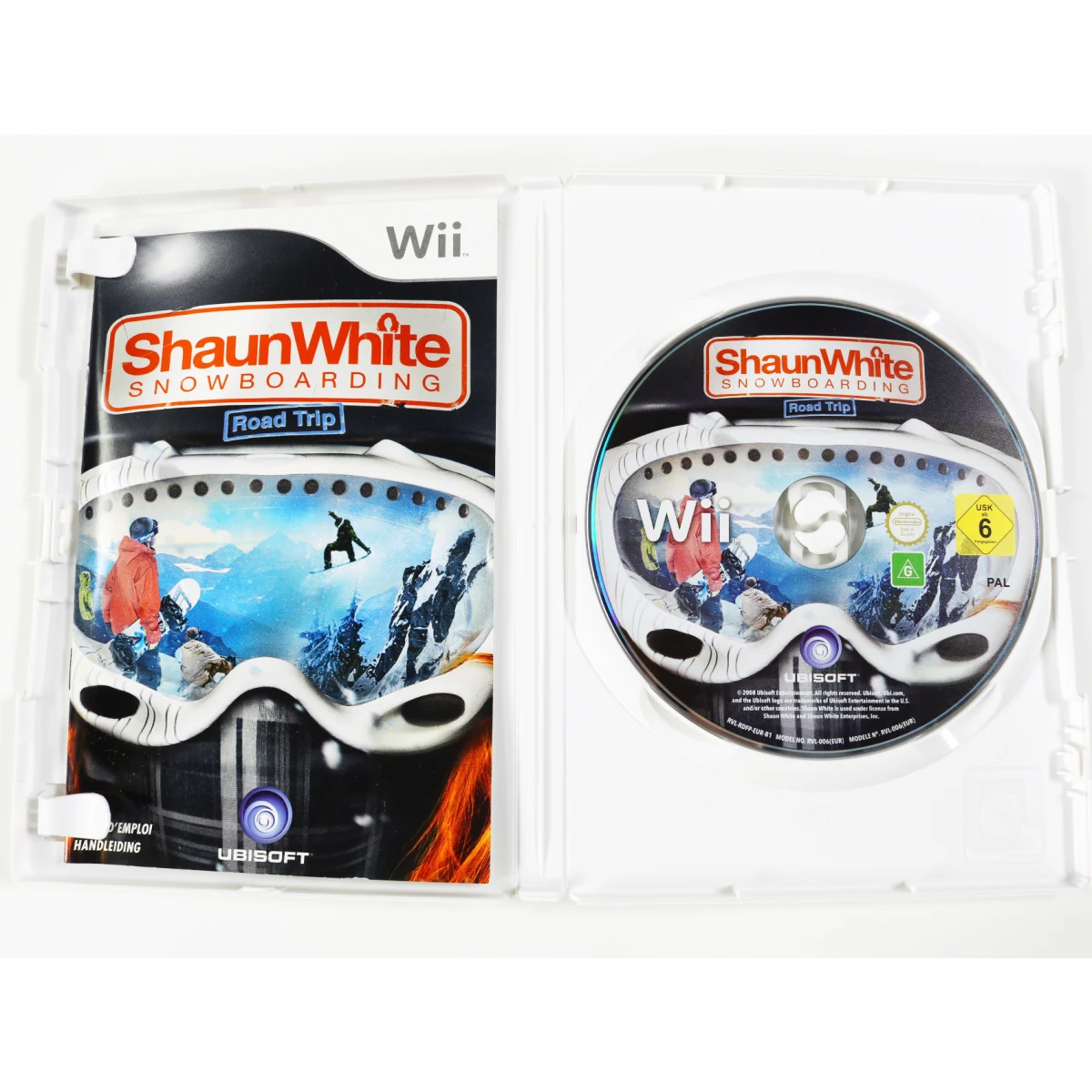 Wii - Shaun White Snowboarding - productfoto 3