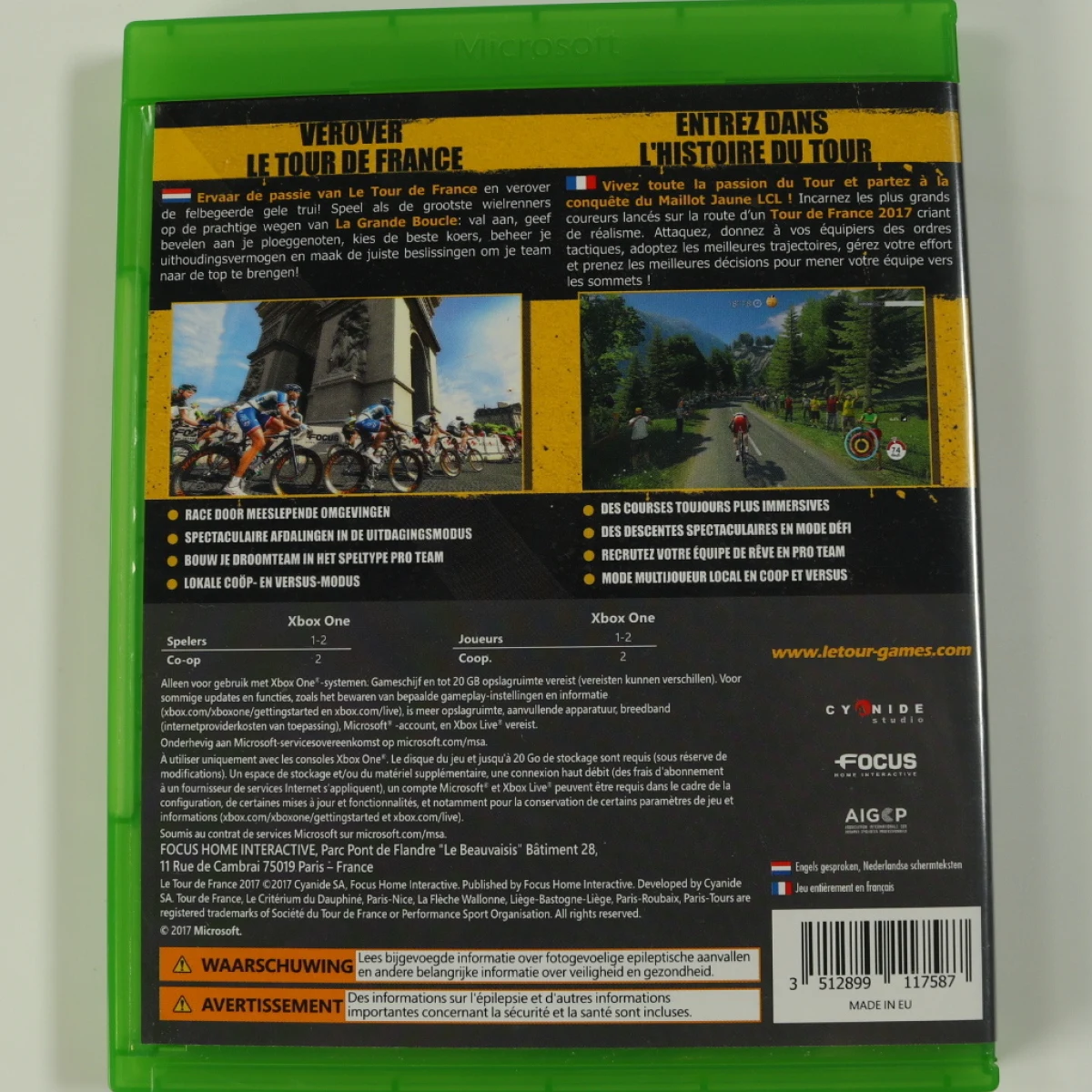 Xbox one - Le Tour de France 2017 [No Manual] [Gebruikt] - Gebruikt - productfoto 2