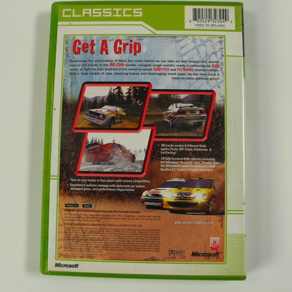 Xbox Classic - RalliSport Challenge - productfoto 2
