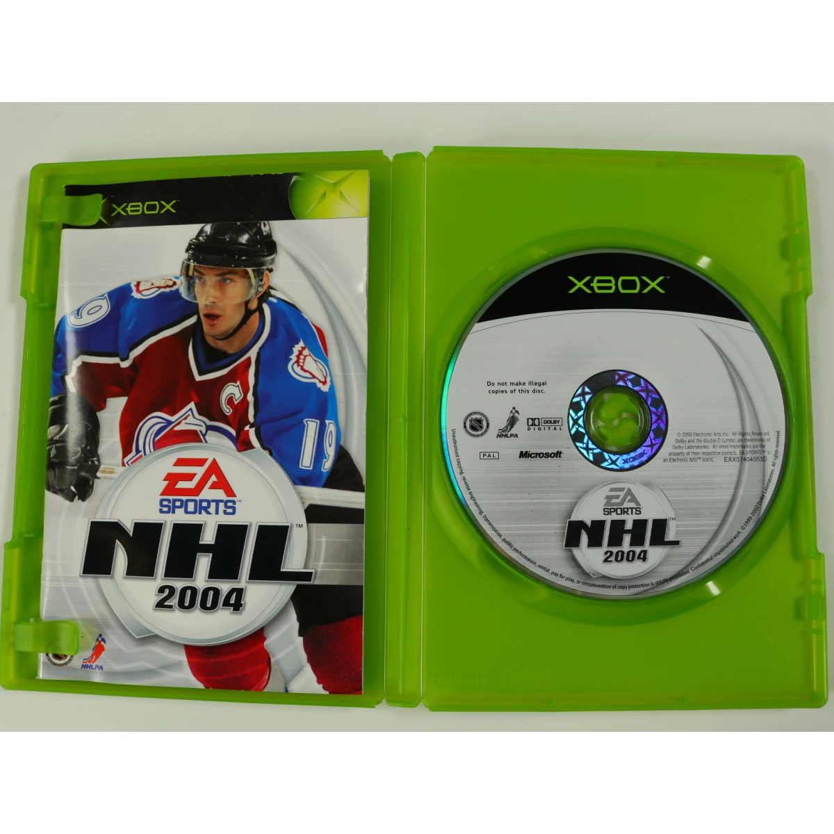 Xbox Classic - NHL 2004 - productfoto 3