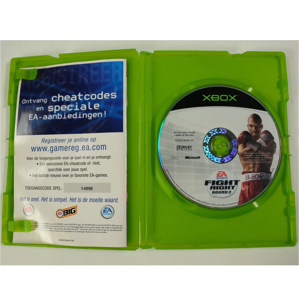 Xbox Classic - Fight Night Round 2 - productfoto 3
