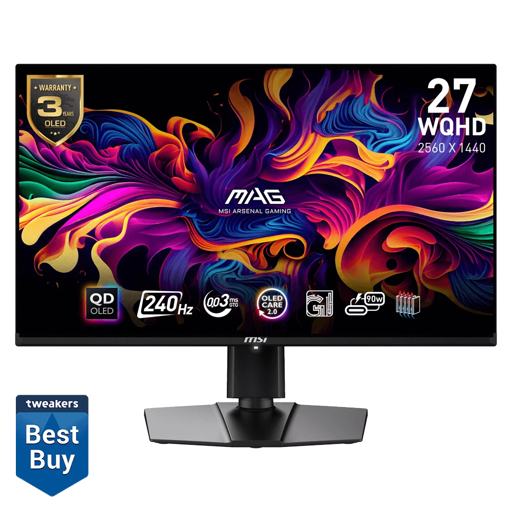 MAG 271QPX E2 | QHD -  240hz - 0.03ms - OLED - 27 inch