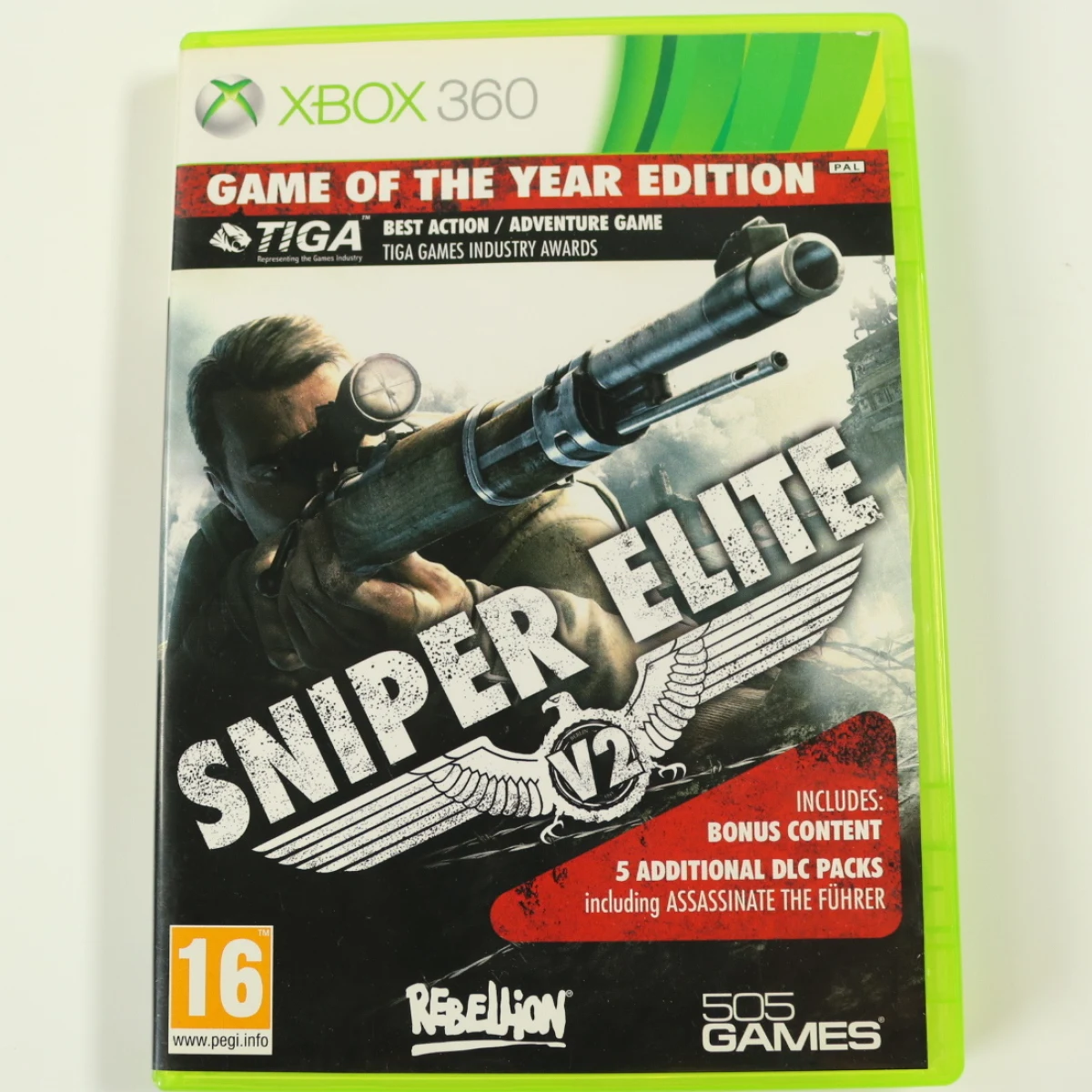 Xbox 360 - Sniper Elite V2 [No Manual]