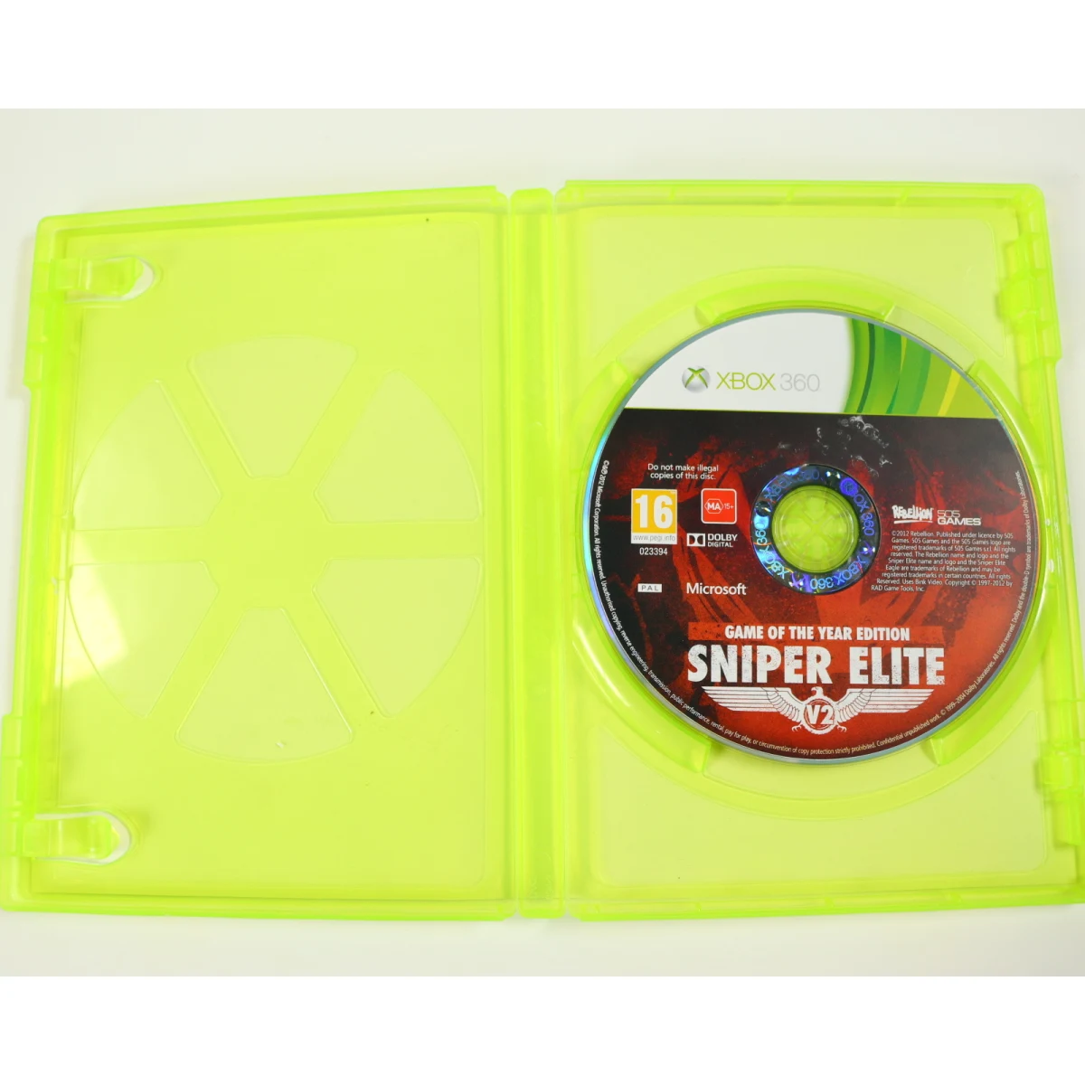 Xbox 360 - Sniper Elite V2 [No Manual] - productfoto 3