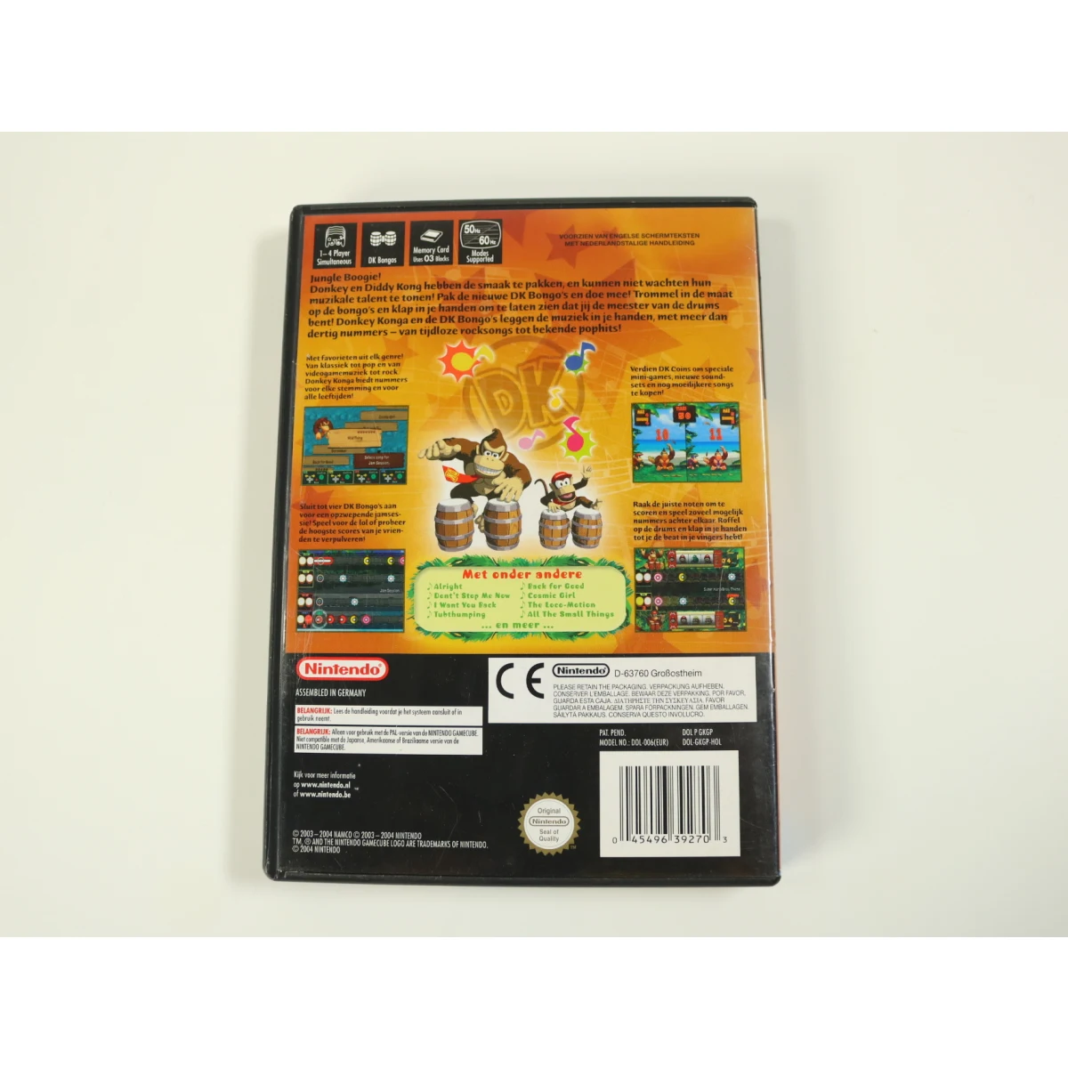 GameCube - Donkey Konga - productfoto 2