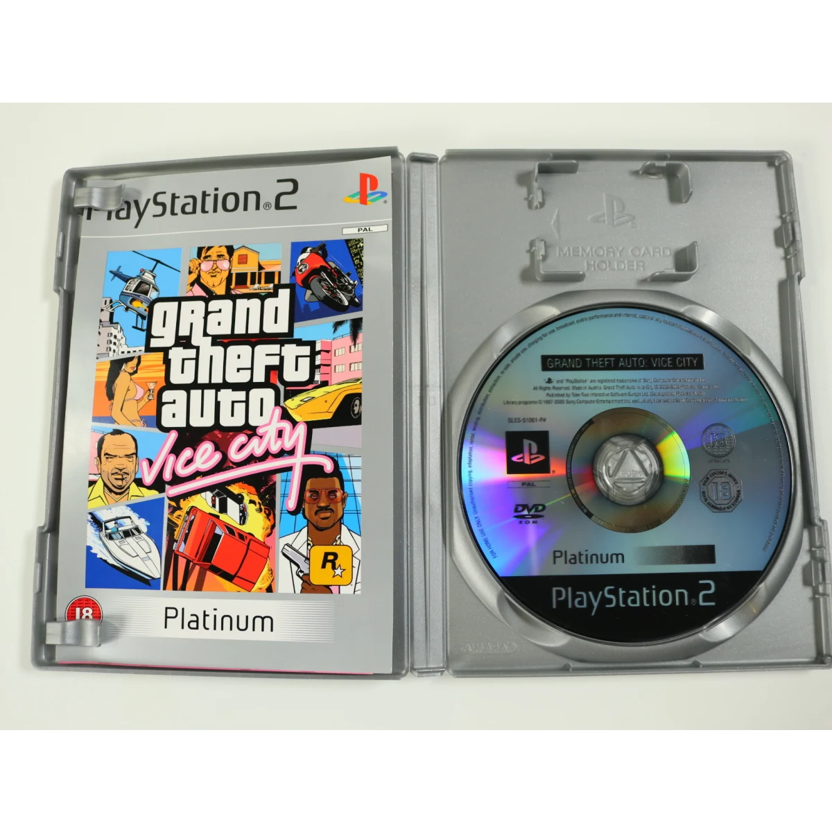 PlayStation 2 - Grand Theft Auto: Vice City [Platinum] - productfoto 3