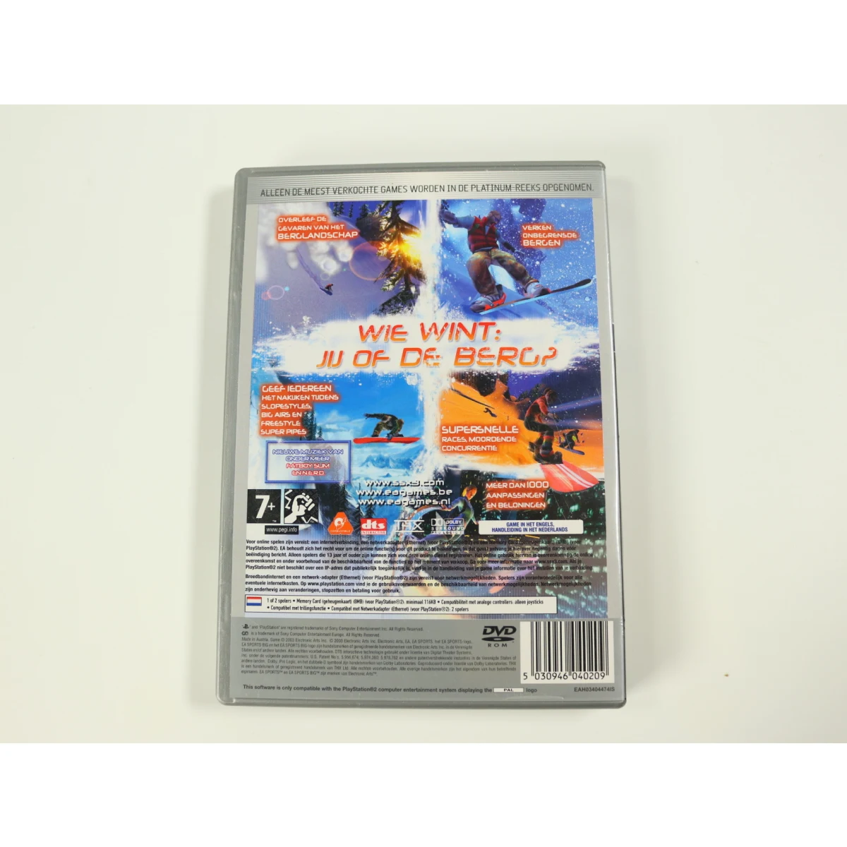 PlayStation 2 - SSX 3 [Platinum] - productfoto 2