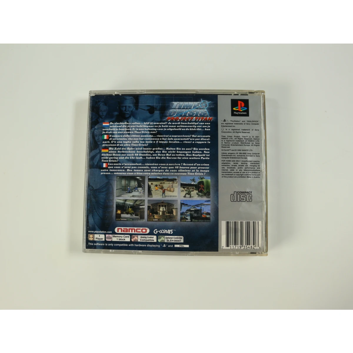 PlayStation 1 - Time Crisis: Project Titan [Platinum] - productfoto 2