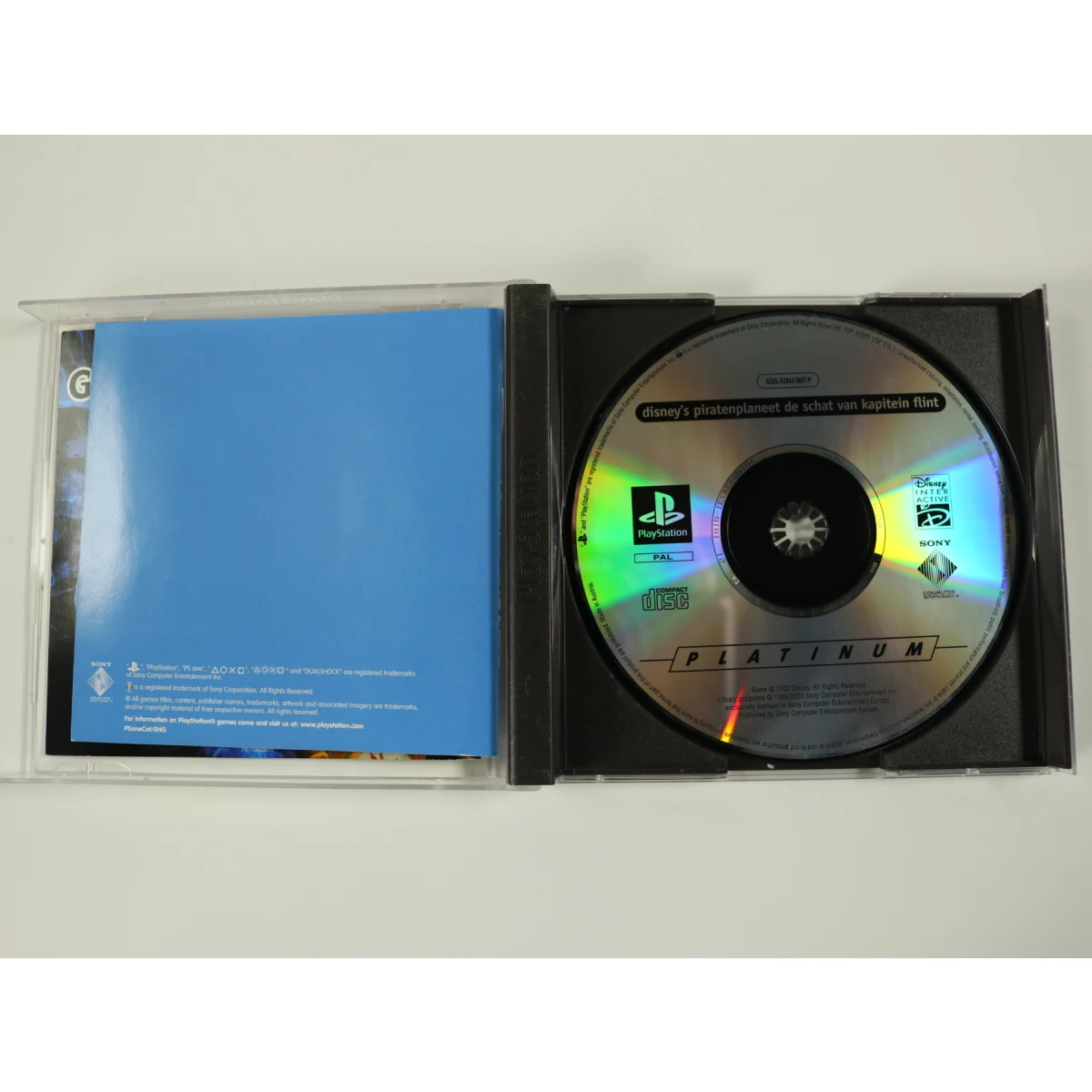 PlayStation 1 - Piraten Planeet De Schat Van Kapitein Flint / Disney's Treasure Planet [P… - productfoto 3