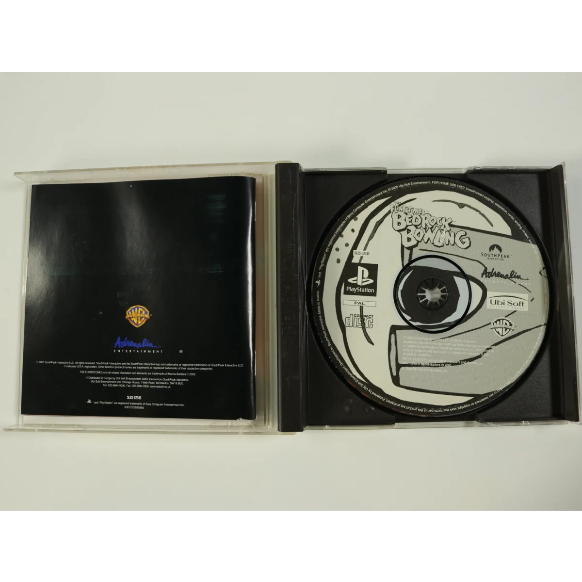 PlayStation 1 - The Flintstones: Bedrock Bowling - productfoto 3
