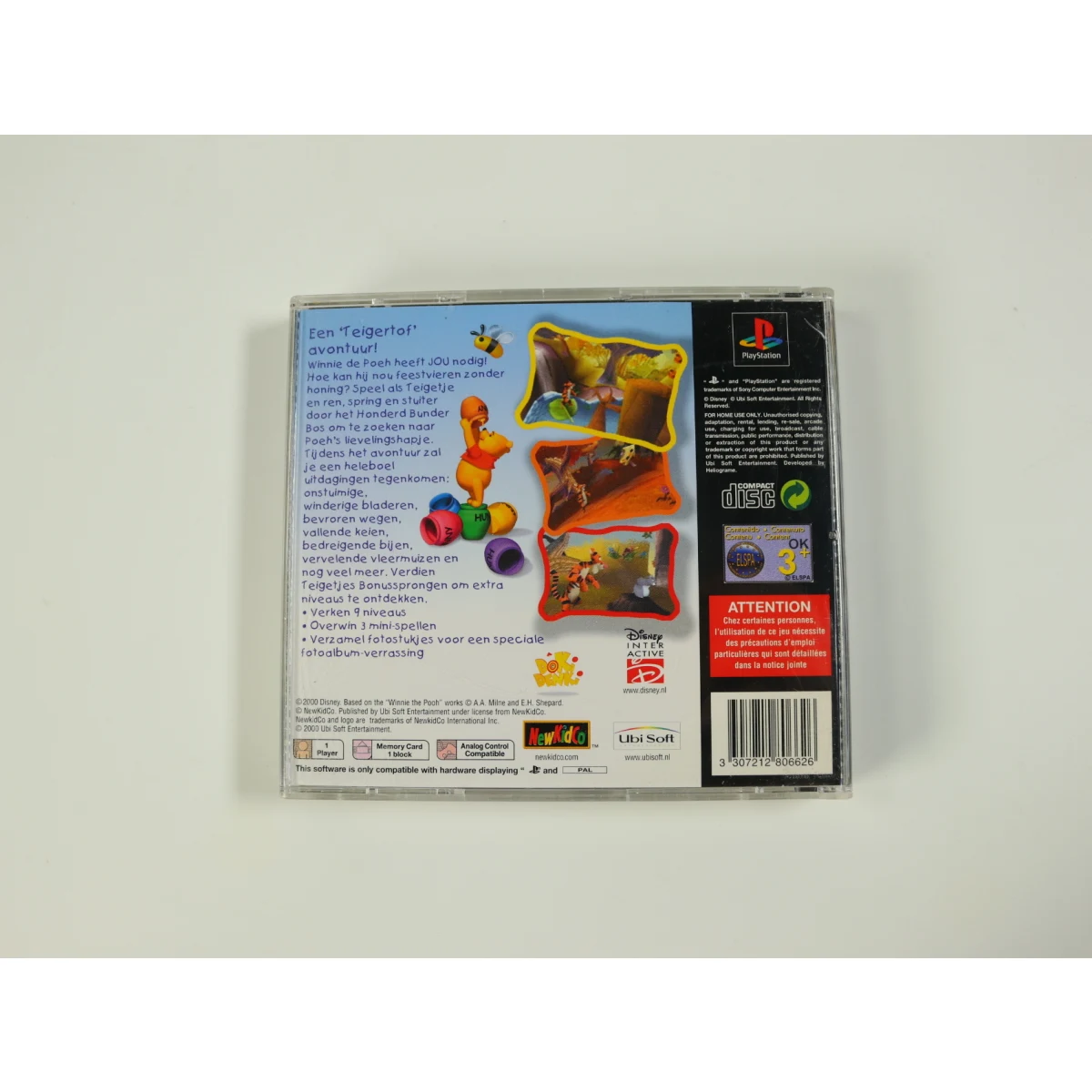 PlayStation 1 - Teigertjes Honingjacht - productfoto 2