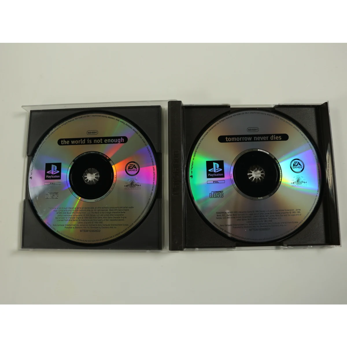 PlayStation 1 - 007: Tomorrow Never Dies & The World Is Not Enough - productfoto 4