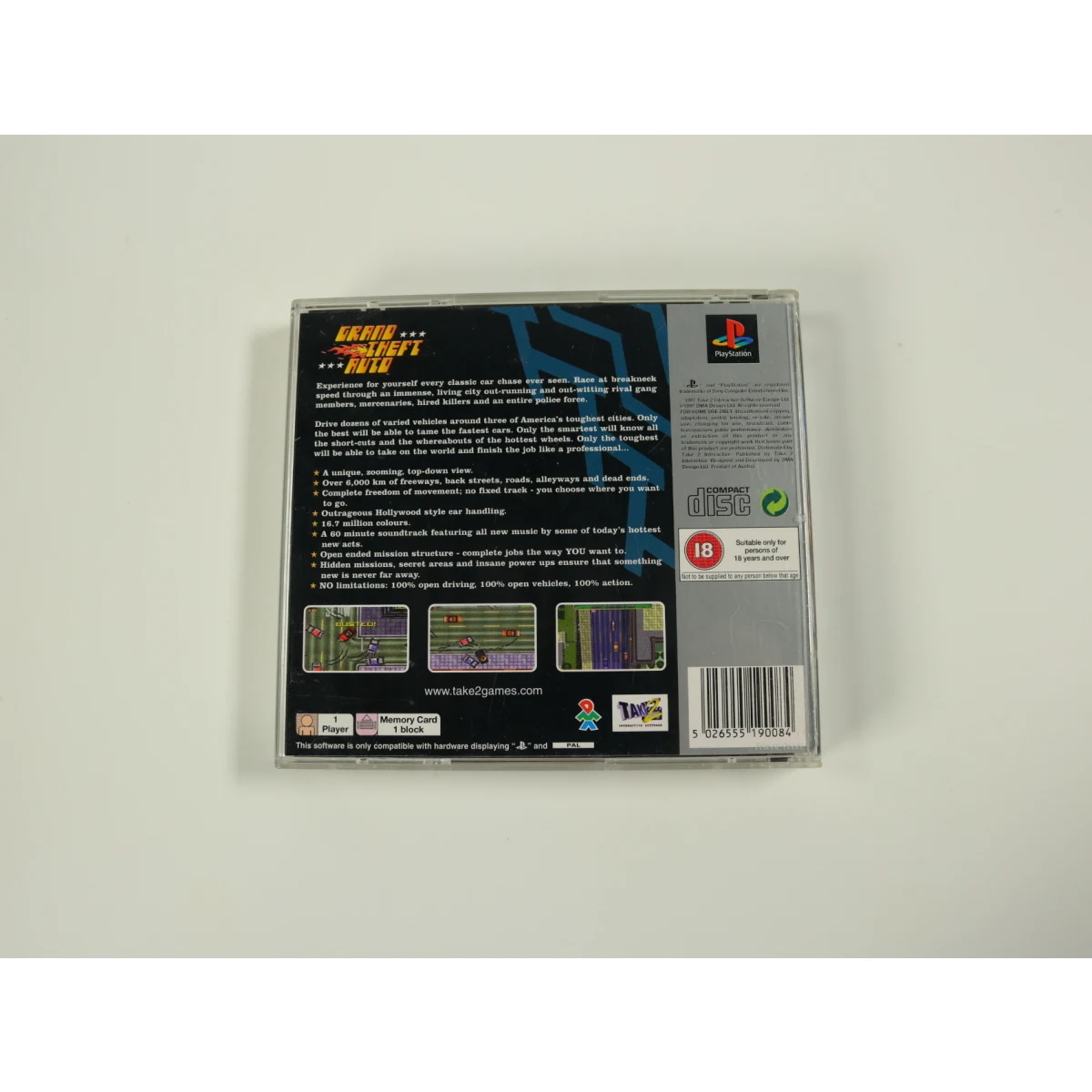 PlayStation 1 - Grand Theft Auto [Platinum] - productfoto 2