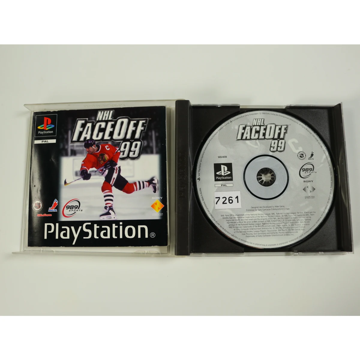 PlayStation 1 - NHL FaceOff 99 - productfoto 3