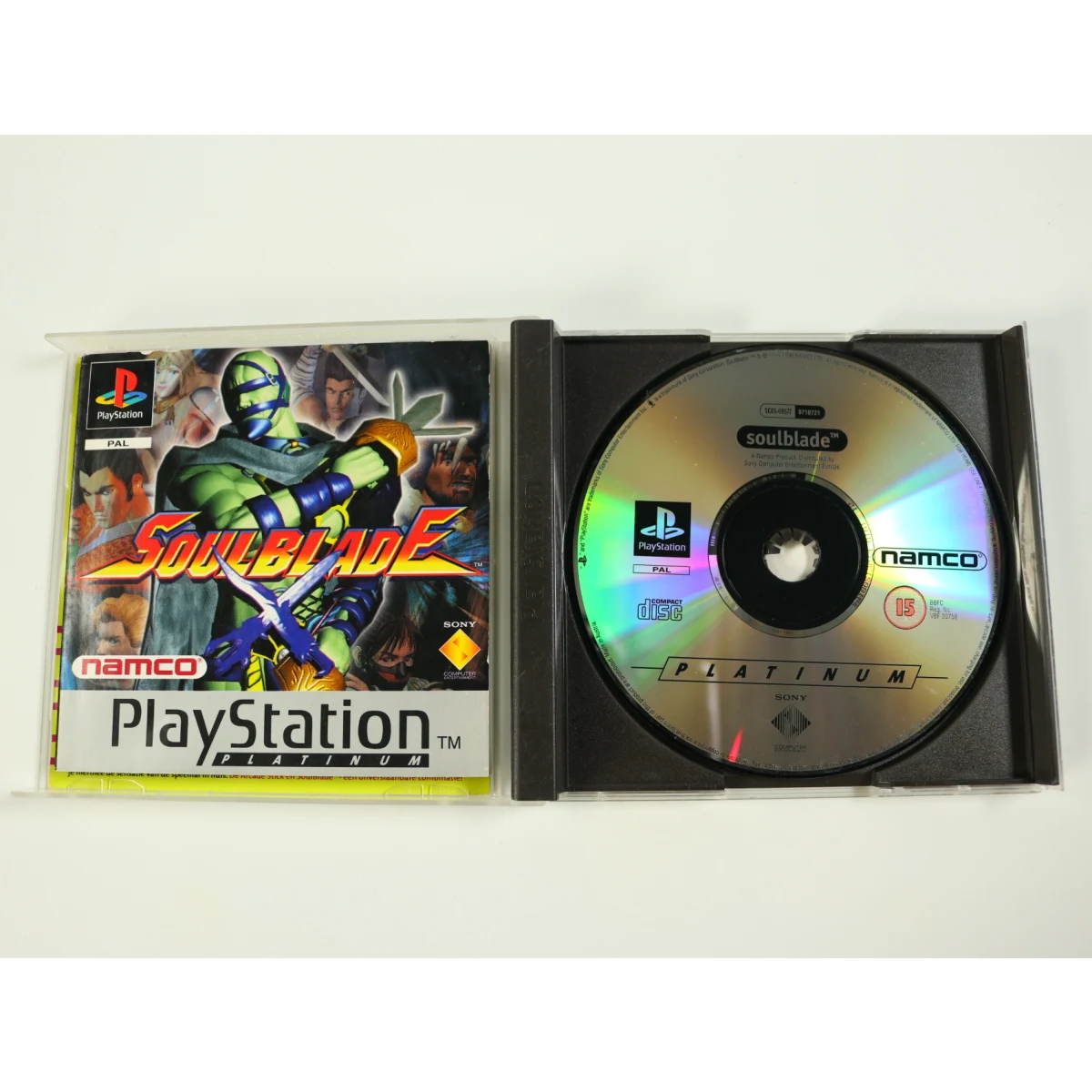 PlayStation 1 - SoulBlade [Platinum] - productfoto 3